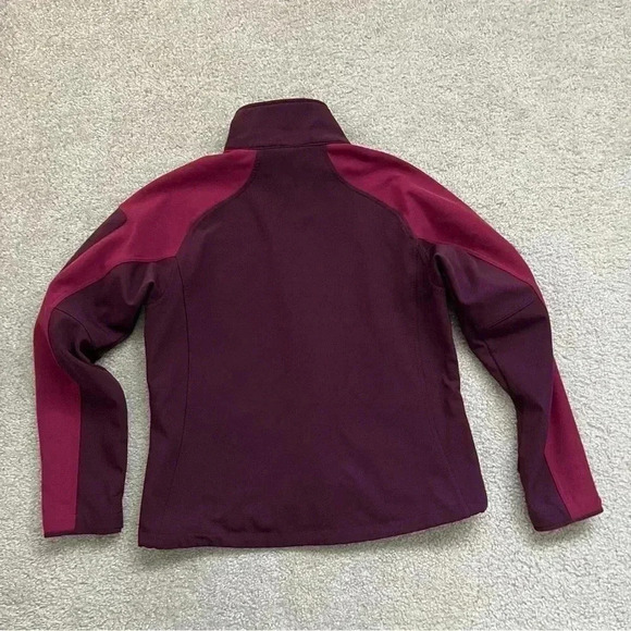Marmot Alsek 2 Tone Mock Neck Full Zip Outdoor Jacket Soft Shell Women Size XL, - Picture 13 of 15